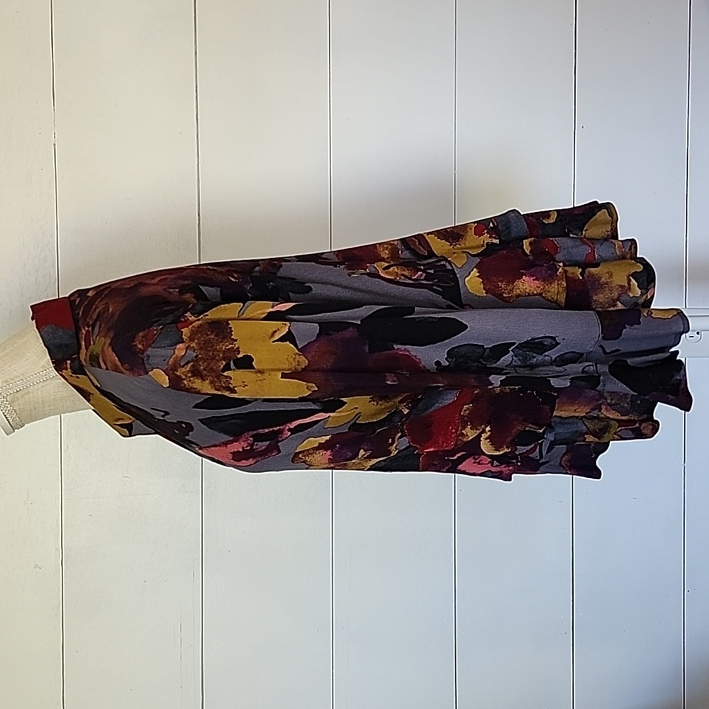 Printed Button-Front Blouse - Multi Color - Picture 2 of 9